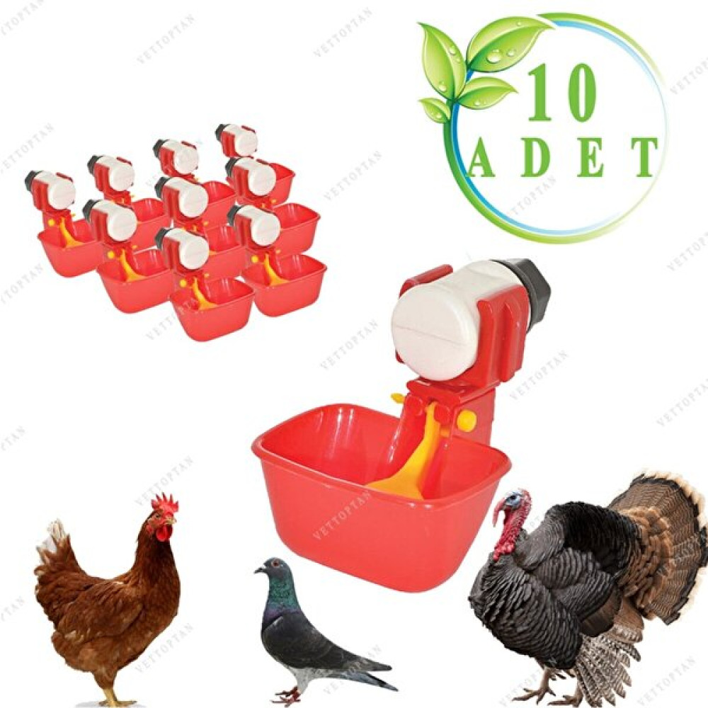 A.C.E.K Plastik Tavuk Hindi Civciv Depo Kullanımı Için Dilli Çanak Suluk 10 Adet Güvercin Keklik Hindi Ördek Sülün Evcil Hayvan Ürünleri Fiyatı