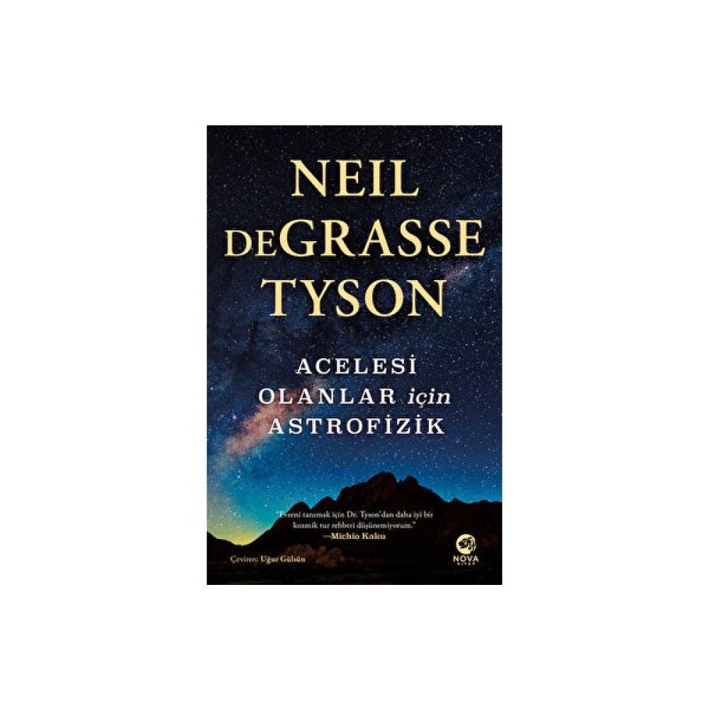 Acelesi Olanlar Için Astrofizik - Neil deGrasse Tyson Akademik Fiyatı