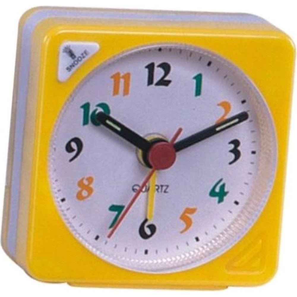 Acelit Küçük Seyahat Alarm Degrade Ses Masa Başucu Snooze Nightlight Saat Sarı (Yurt Dışından) Masa Saati Fiyatı
