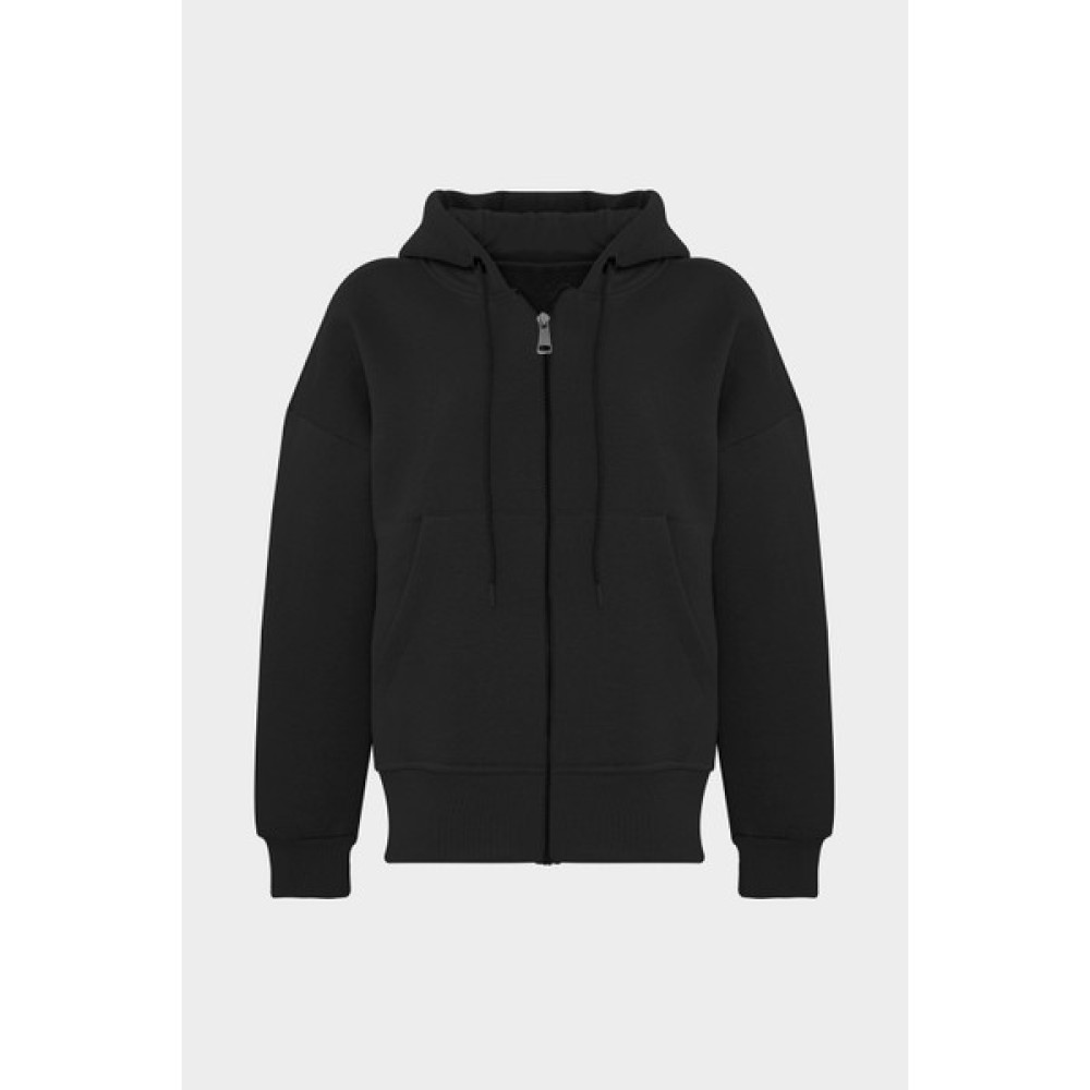 AÇELYAOKCU Kapüşonlu Fermuarlı Sweatshirt Bayan Sweatshirt Fiyatı