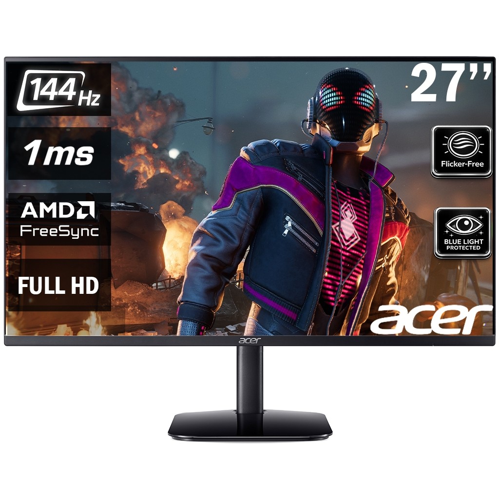 Acer KA272 P0 27" 1 Ms 144 Hz Flat Monitör UM.HX2EE.046 - . - Siyah Monitör Fiyatı