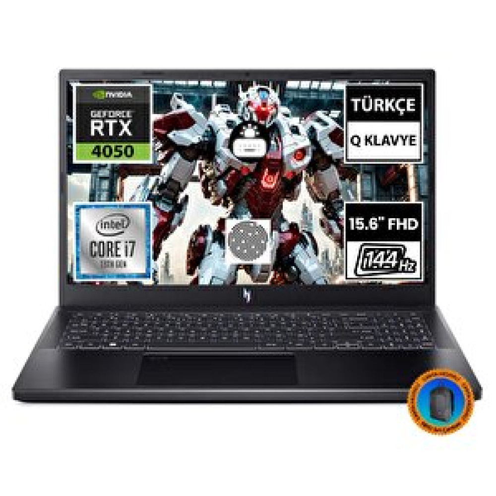 Acer Nitro V 15 Anv15-51 Nh.qnbey.005a14 I7-13620h 32gb 1tbssd+2tbssd Rtx4050 15.6" Fullhd Freedos Taşınabilir Bilgisayar-cnt015 Ekran Kartları Fiyatı