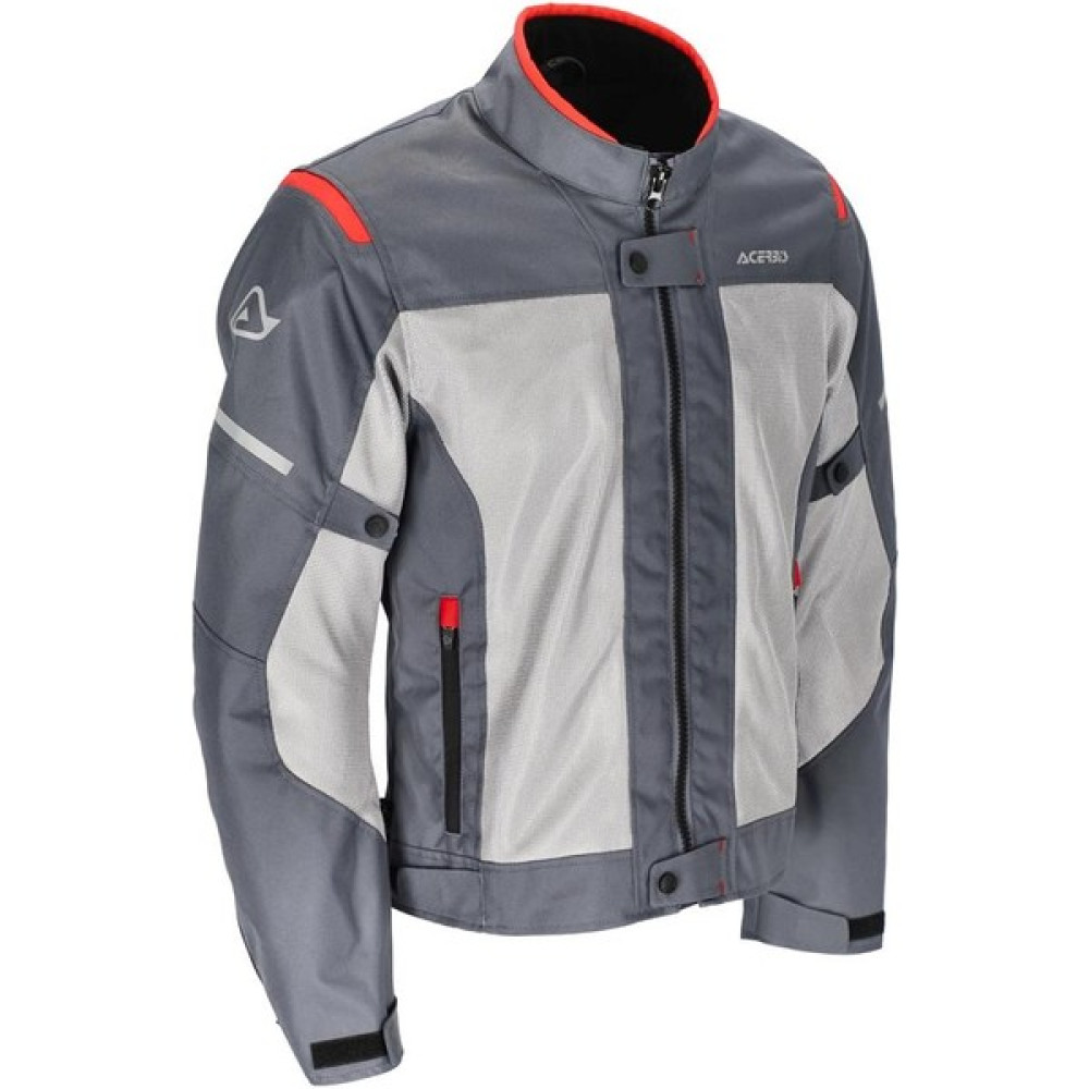 Acerbis Ramsey Wented 2.0 Yazlık Mont Gri Kırmızı - M Motorsiklet Montları Fiyatı