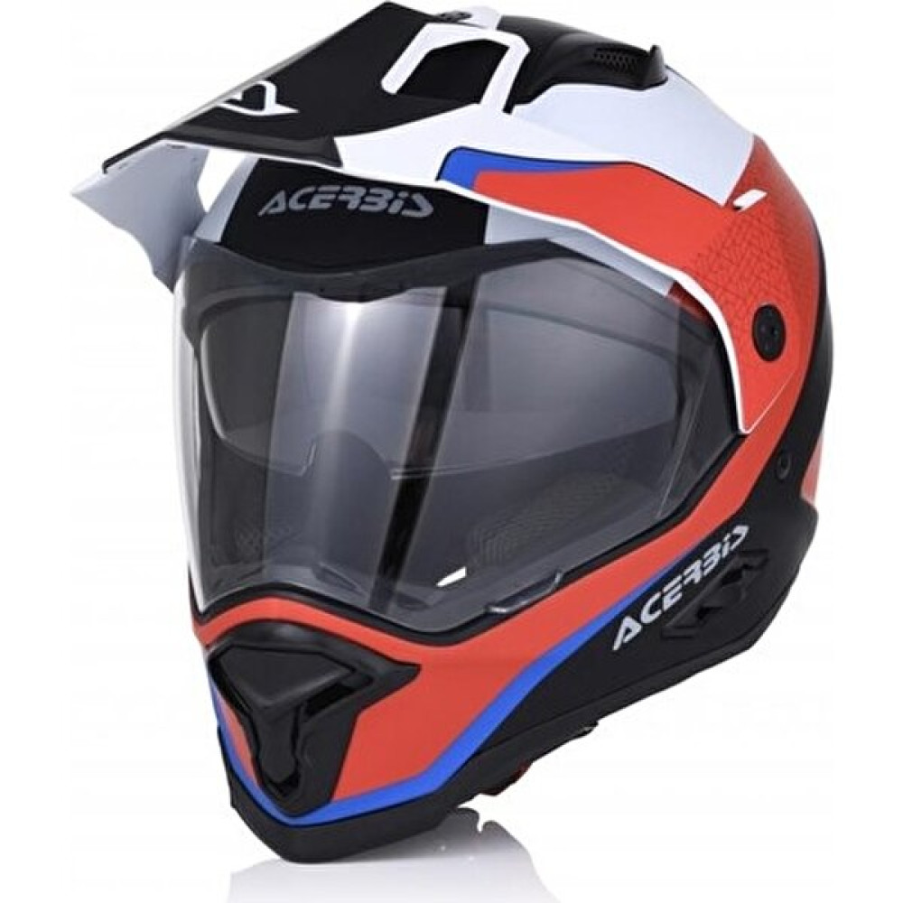 Acerbis Reactıve Graffıx Kask Kırmızı Beyaz - Kırmızı - Beyaz - XL Motorsiklet Kaskları Fiyatı