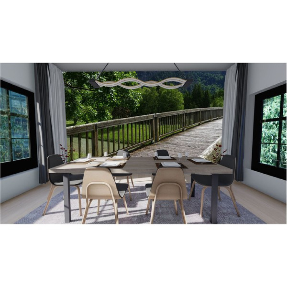 Acesza Mimarlık Manzara Duvar Posteri - Renkli - 100 x 230 cm Duvar Kağıdı Fiyatı