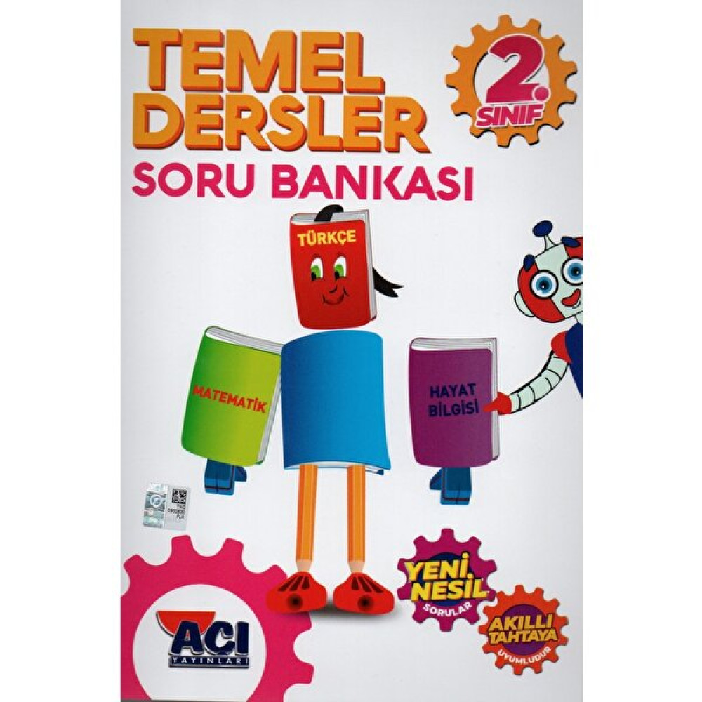 Açı Yayınları 2. Sınıf Temel Dersler Soru Bankası Tüm Dersler Fiyatı