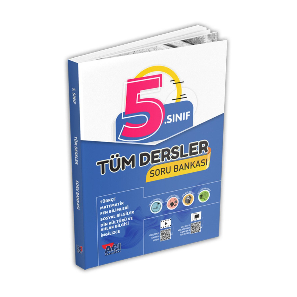 Açı Yayınları 5.sınıf Tüm Dersler Soru Bankası Yardımcı Kitaplar Fiyatı