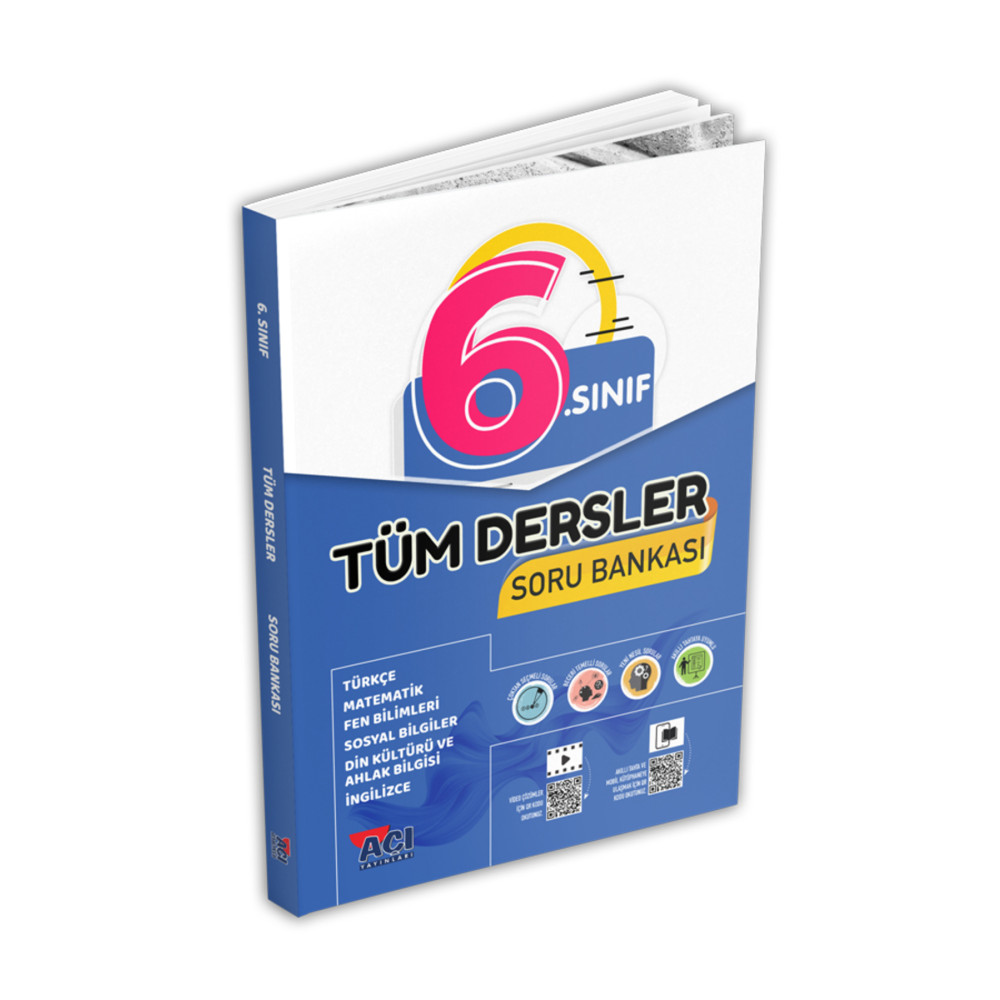 Açı Yayınları 6.sınıf Tüm Dersler Soru Bankası Yardımcı Kitaplar Fiyatı