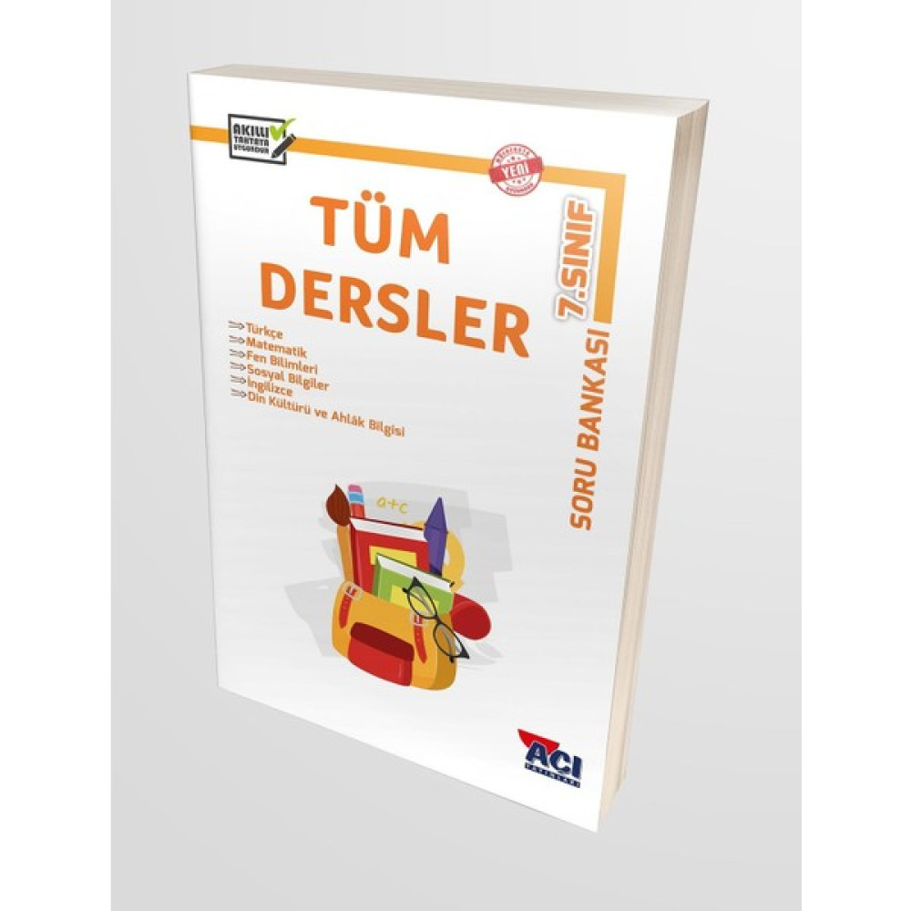 Açı Yayınları 7. Sınıf Tüm Dersler Soru Bankası Tüm Dersler Fiyatı