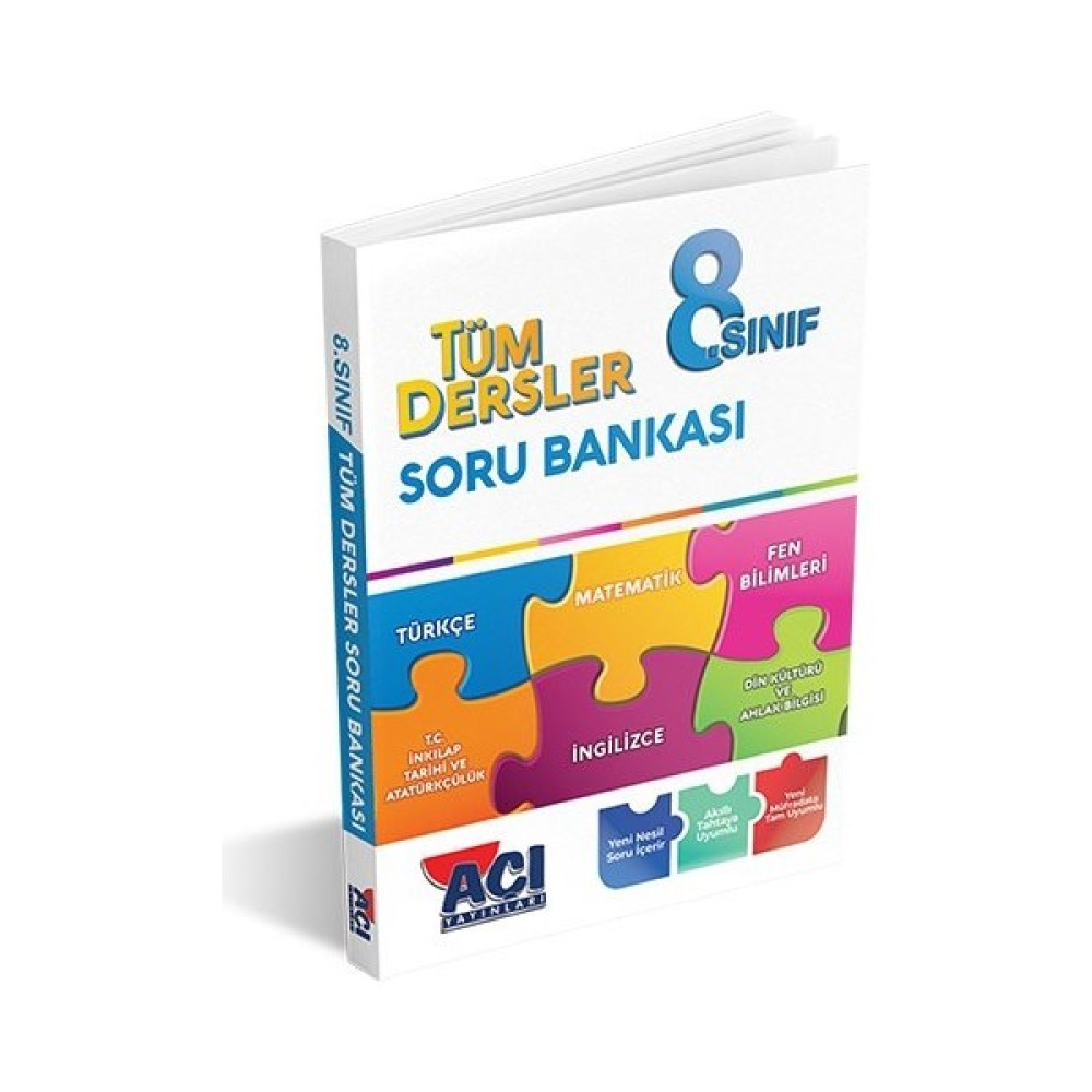 Açı Yayınları 8. Sınıf LGS Tüm Dersler Soru Bankası Tüm Dersler Fiyatı