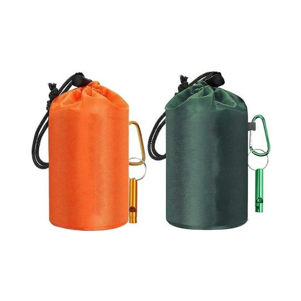 Açık Bivy Acil Uyku Tulumu Kamp Survival Termal Su Geçirmez Acil Dişli Kompakt Rüzgar Geçirmez Kamp Ekipmanları (Turuncu)(Yurt Dışından) Uyku Tulumu Fiyatı