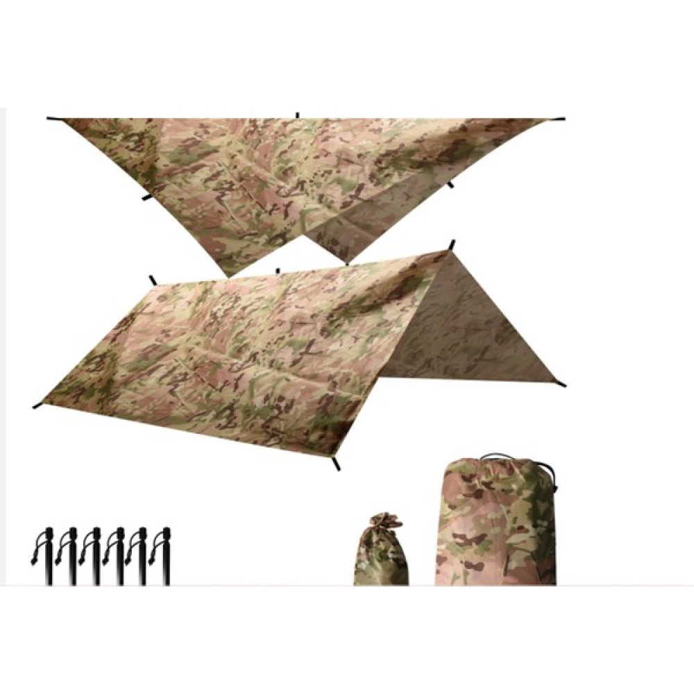 Açık Çadır Gölgelik Piknik Kamp Basit Tente Yağmur Geçirmez Çadır Plaj Eğlence Kamp Polyester Bez Mat(Yurt Dışından) - Haki Bahçe Tentesi Fiyatı