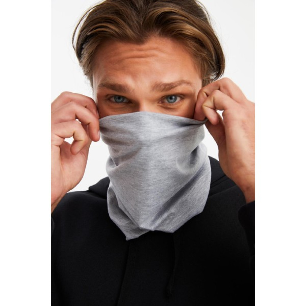 Açık Gri Erkek 4 fonksiyonlu Koruyucu Pamuklu, Esnek, Terletmez, Bandana, Boyunluk, Buff, Maske Bandana (Outdoor) Fiyatı