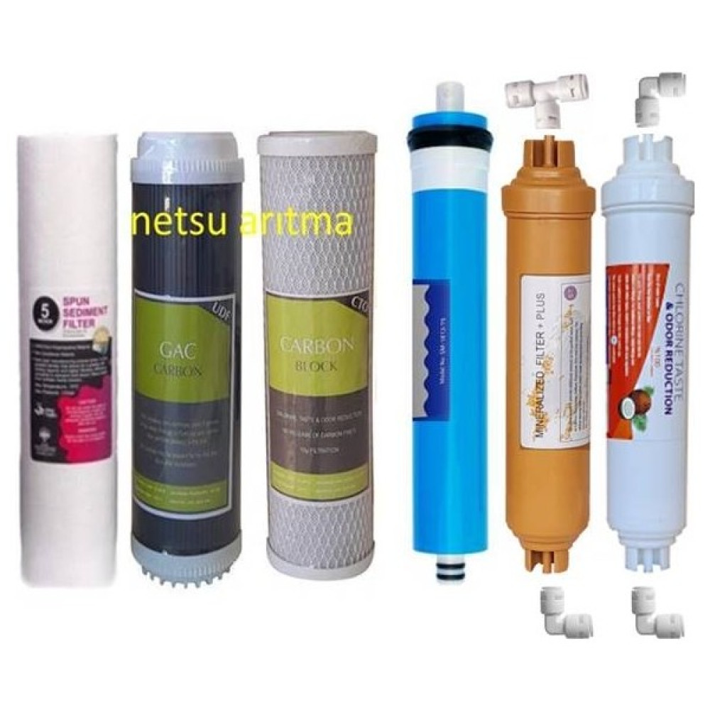 -Açık Kasa Su Arıtma Cihazı Filtresi -6 lı (Aşamalı) Filtre Seti Bahçe Makinesi Aksesuar & Yedek Parça Fiyatı