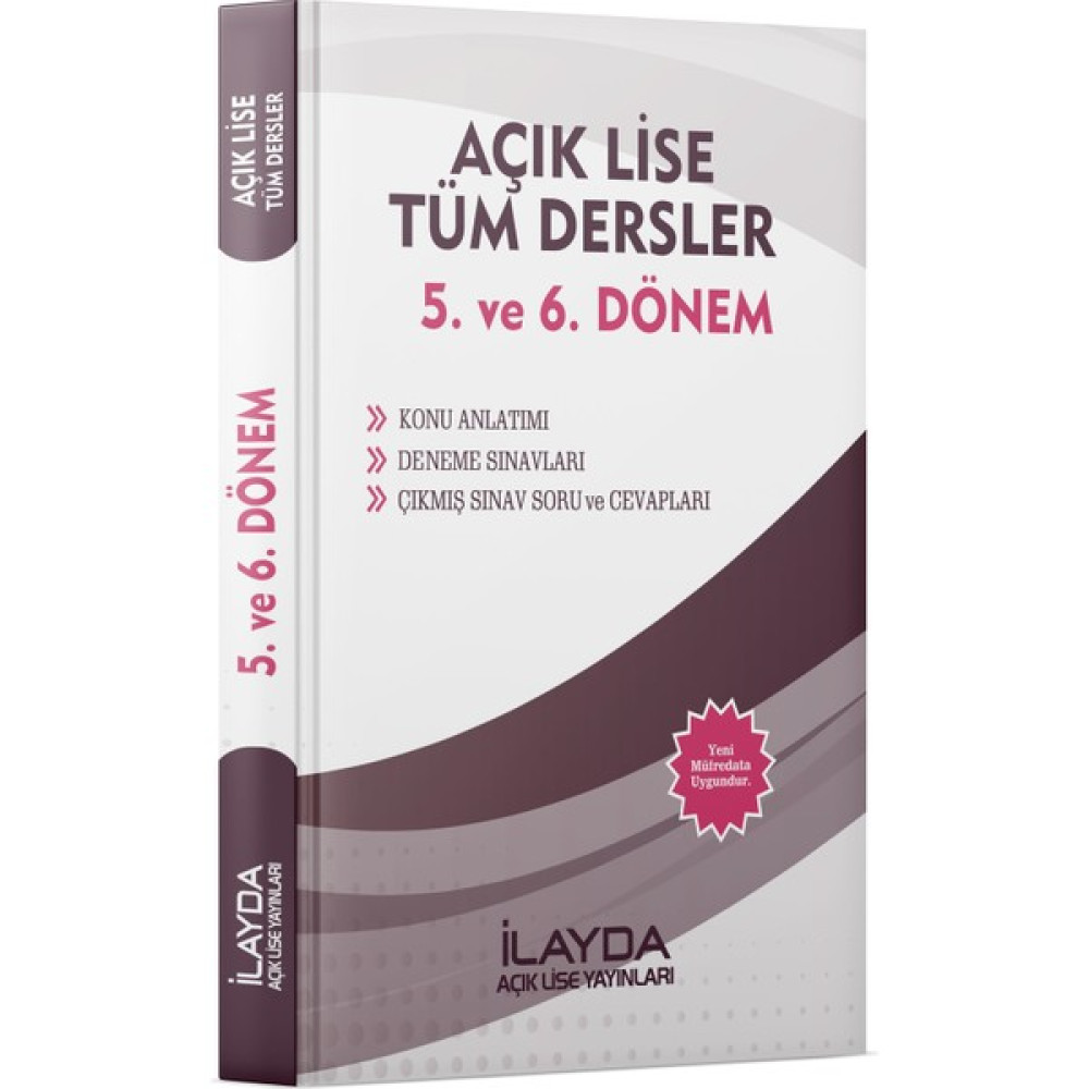 Açık Öğretim Lisesi 5. ve 6. Dönem Tüm Dersler Yardımcı Ders Kitabı Açıköğretim Kitapları ve Setleri Fiyatı