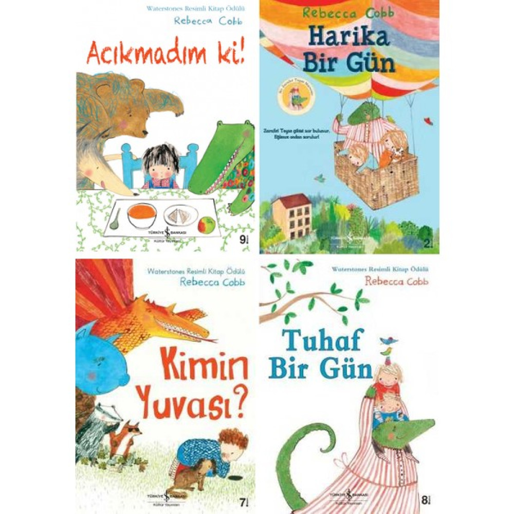 Acıkmadım Ki - Harika Bir Gün - Kimin Yuvası - Tuhaf Bir Gün 4 Kitap Set Çocuk Masal Fiyatı