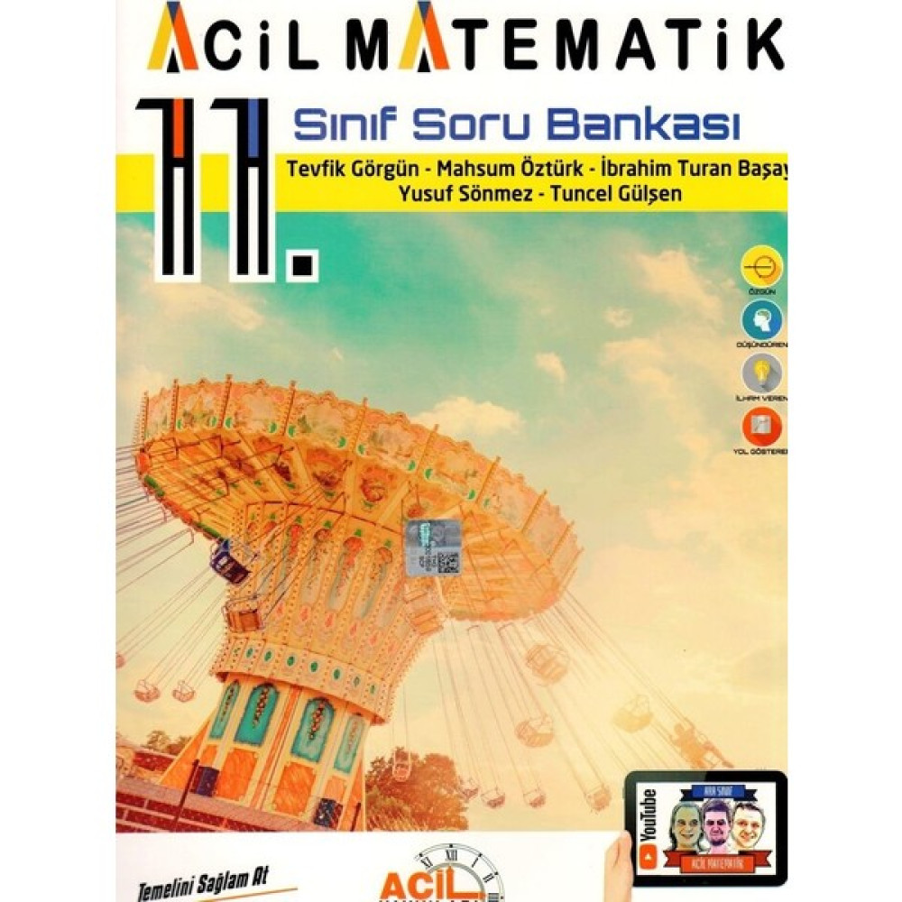 Acil Yayınları 11. Sınıf Acil Matematik Soru Bankası - Mahsum Öztürk Matematik Fiyatı