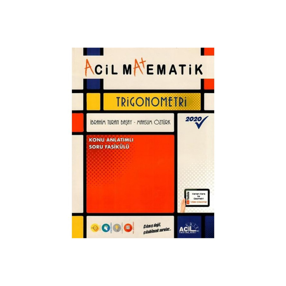 Acil Yayınları Acil Ayt Matematik Trigonometri Konu Faikülleri Ders Sınav Kitapları Fiyatı