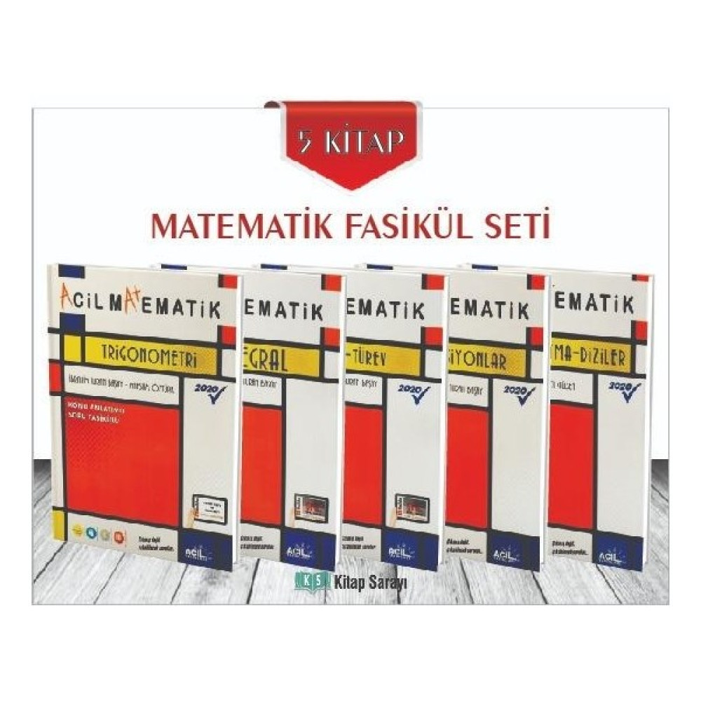 Acil Yayınları Acil Matematik Fasikül Set 5 Kitap Acil Yayınları Matematik Fiyatı
