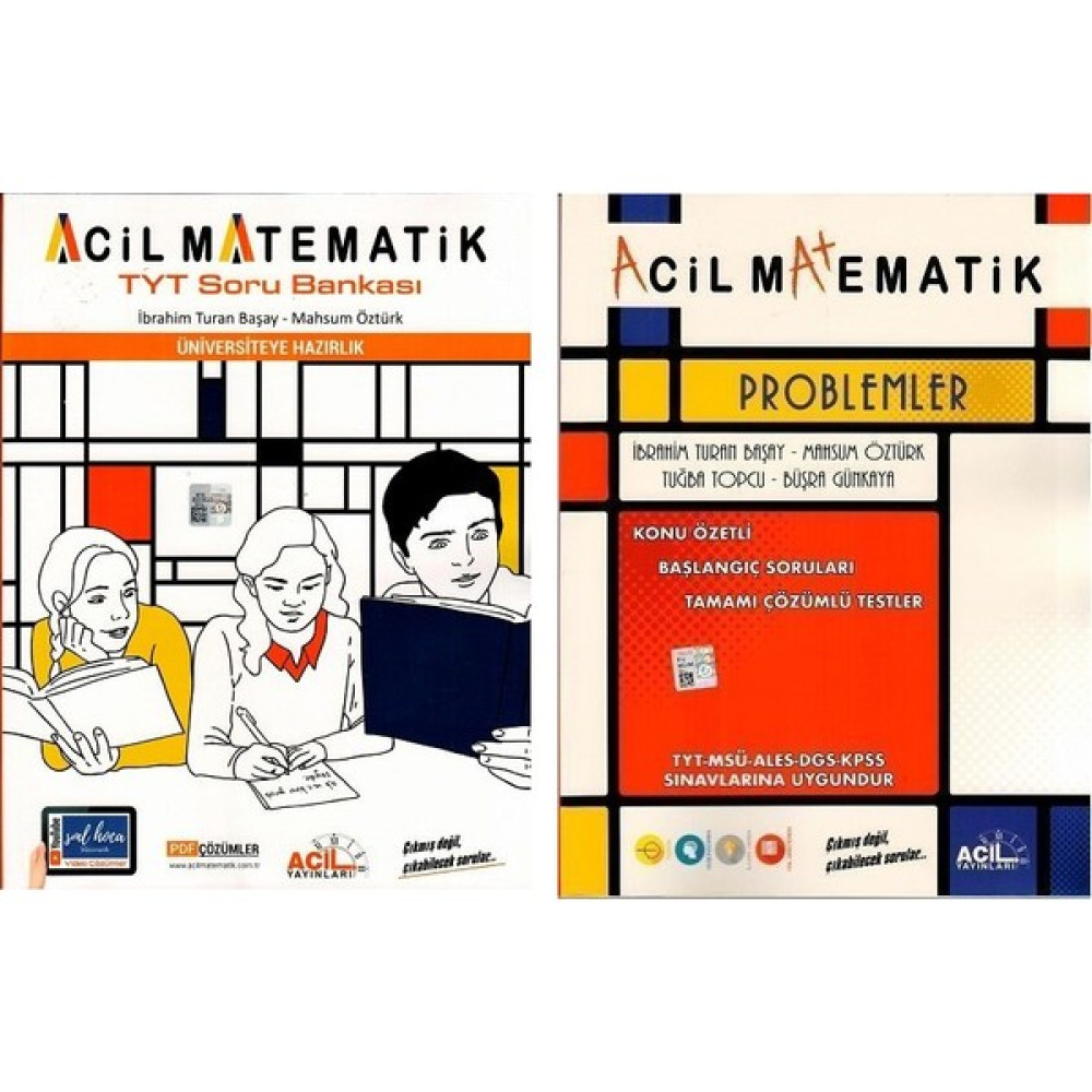 Acil Yayınları Acil TYT Soru Bankası Matematik - Acil TYT Problemler Matematik Fiyatı