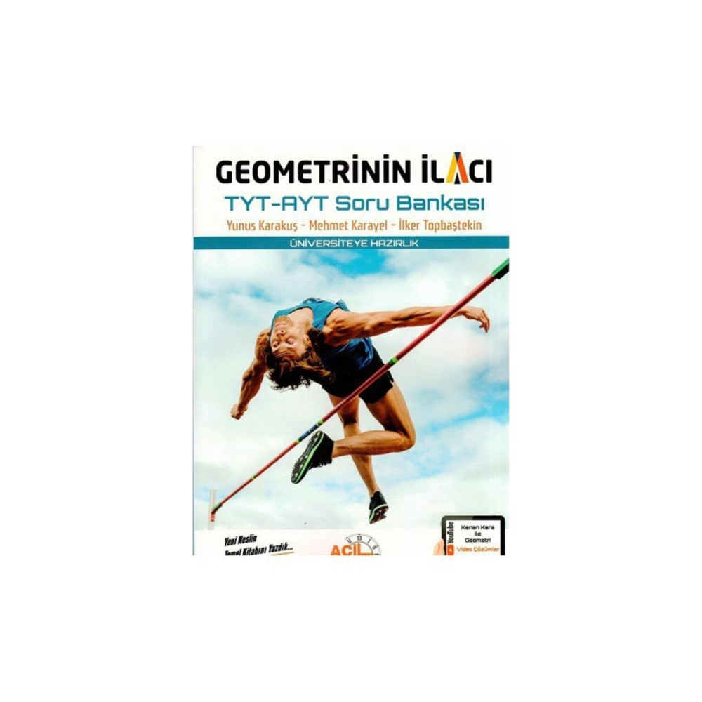 Acil Yayınları Acil Yks Tyt Ayt S.b. Geometri Ilacı Yardımcı Kitaplar Fiyatı