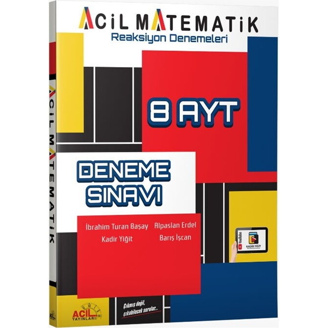 Acil Yayınları Ayt Rejenerasyon 8 Li Denemeleri Matematik Fiyatı