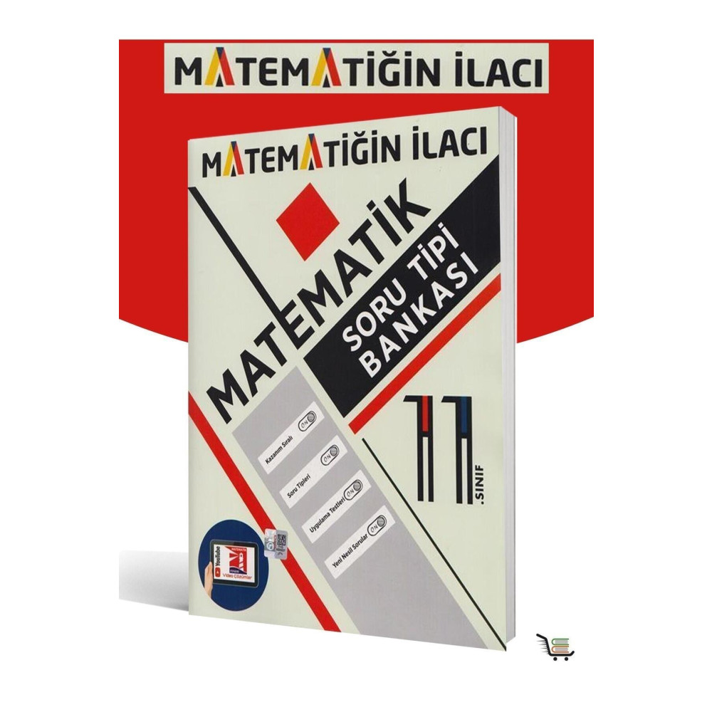 Acil Yayınları Matematiğin İlacı 11.Sınıf Matematik Soru Bankası Ders Sınav Kitapları Fiyatı