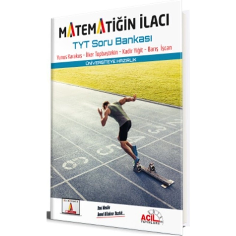Acil Yayınları Matematiğin İlacı TYT Üniversite Hazırlık Matematik Soru Bankası Güncel Baskı Temel Yeterlilik Testi (TYT) Fiyatı