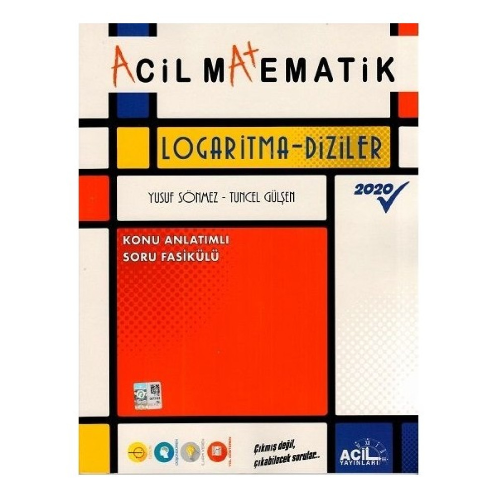 Acil Yayınları TYT Acil Matematik Logaritma Diziler - Tuncel Gülşen Matematik Fiyatı