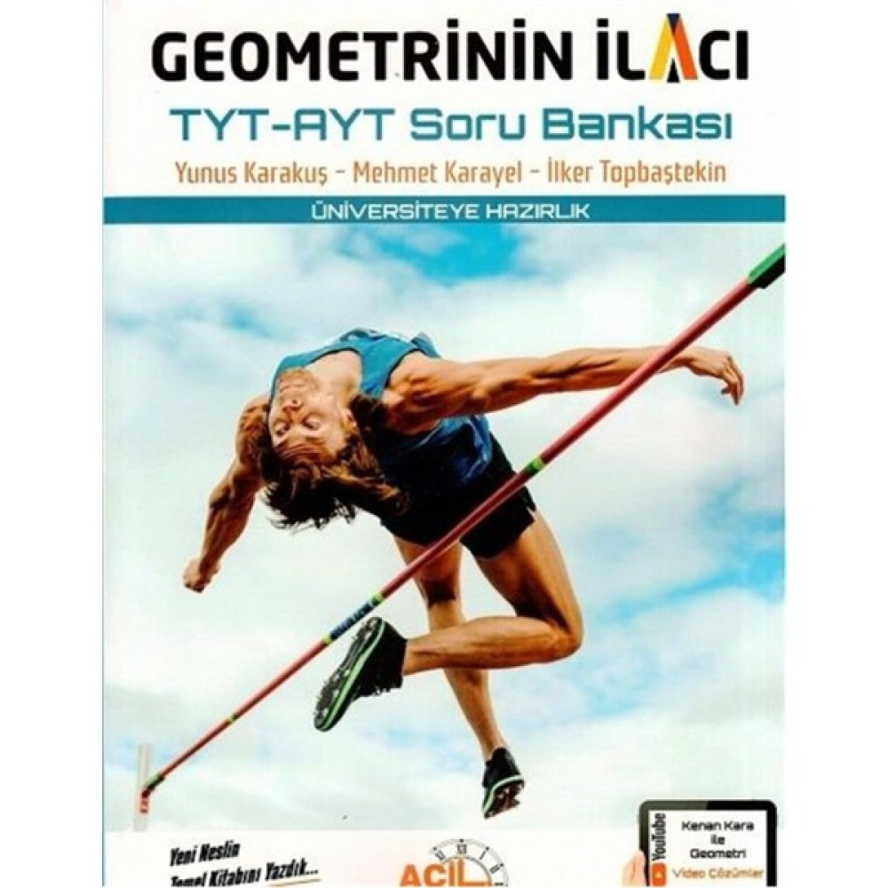 Acil Yayınları Tyt Ayt Geometrinin Ilacı Soru Bankası Temel Yeterlilik Testi (TYT) Fiyatı