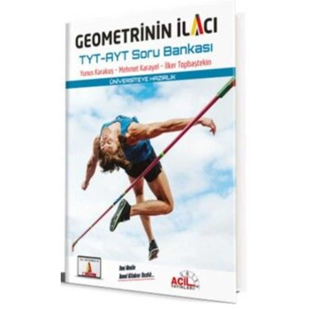 Acil Yayınları TYT AYT Geometrinin İlacı Soru Bankası 2024 Ders Sınav Kitapları Fiyatı
