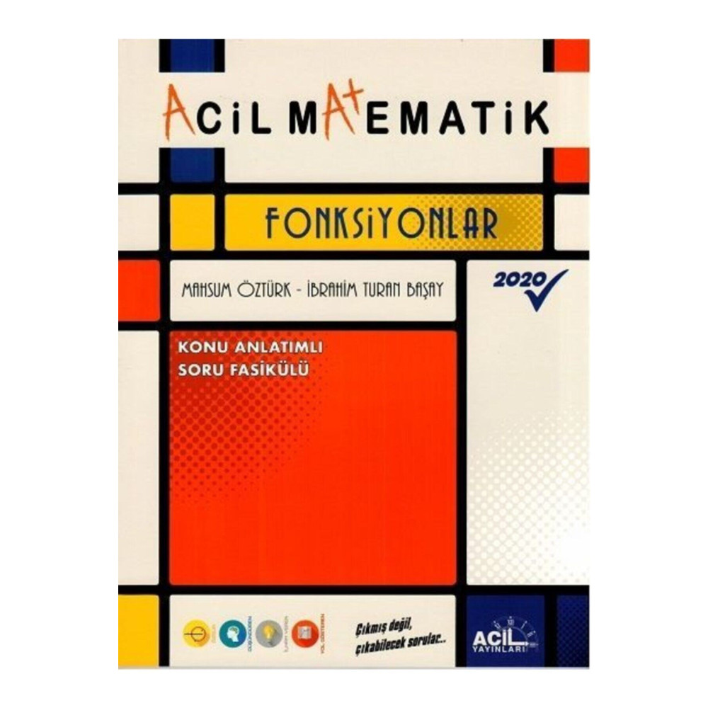 Acil Yayınları Tyt Matematik Acil Fonksiyonlar (güncel) Ders Sınav Kitapları Fiyatı