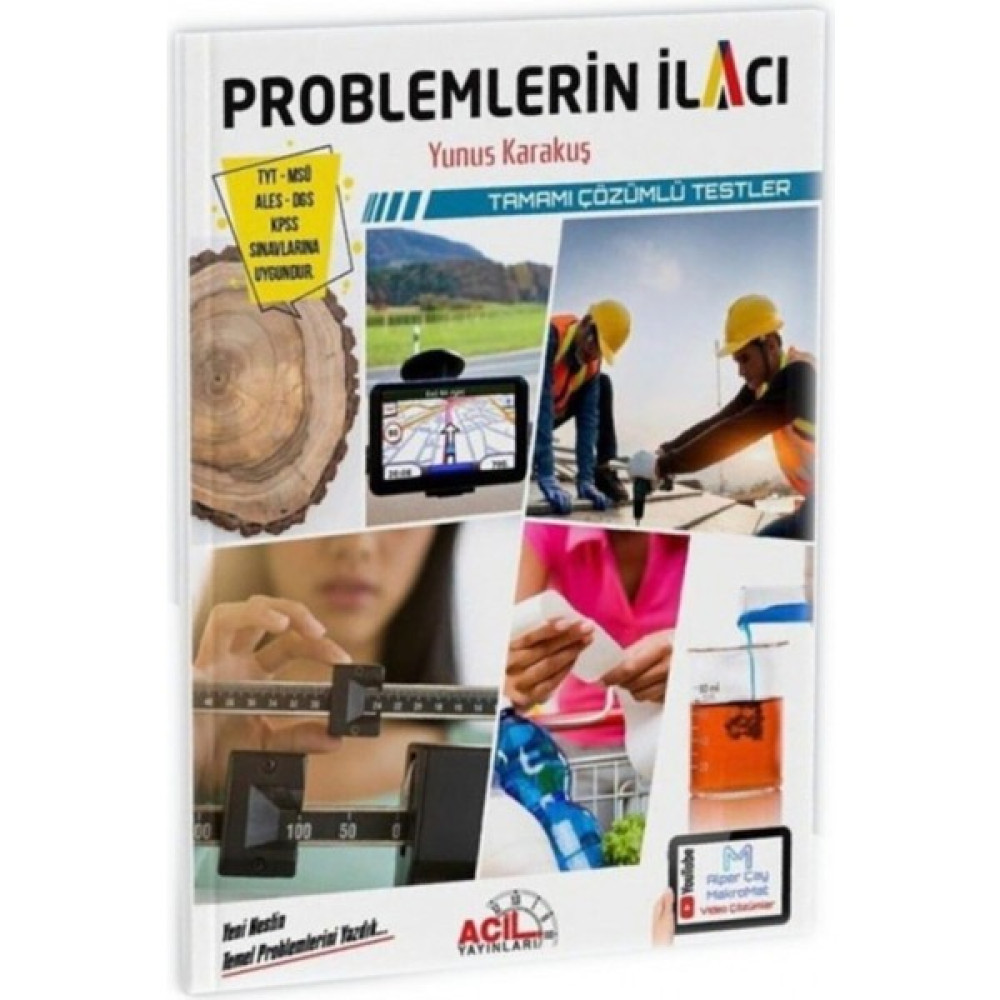 Acil Yayınları Tyt Msü Problemlerin Ilacı Temel Yeterlilik Testi (TYT) Fiyatı