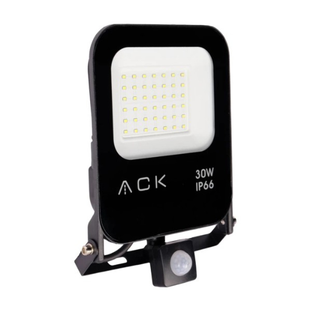 Ack 30 Watt Hareket Sensörlü LED Projektör 3360 Lümen Fotoselli Elektrik ve Aydınlatma Fiyatı
