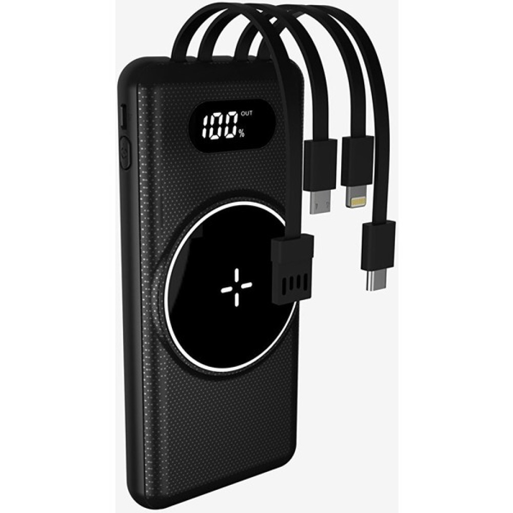 Acl 10000 Mah Magsafe Özellikli Power Bank (Pw-01) - Siyah Taşınabilir Şarj Cihazı - Powerbank Fiyatı