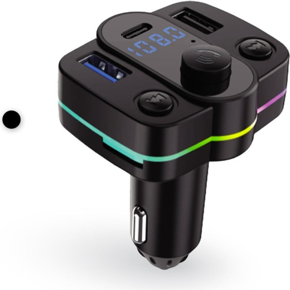 Acl Aft-11 Rgb Type-C Fm Transmitter Müzik Oynatıcı Kablosuz Bağlantı+Araç Şarjı Cep Telefonu Araç Kiti Fiyatı