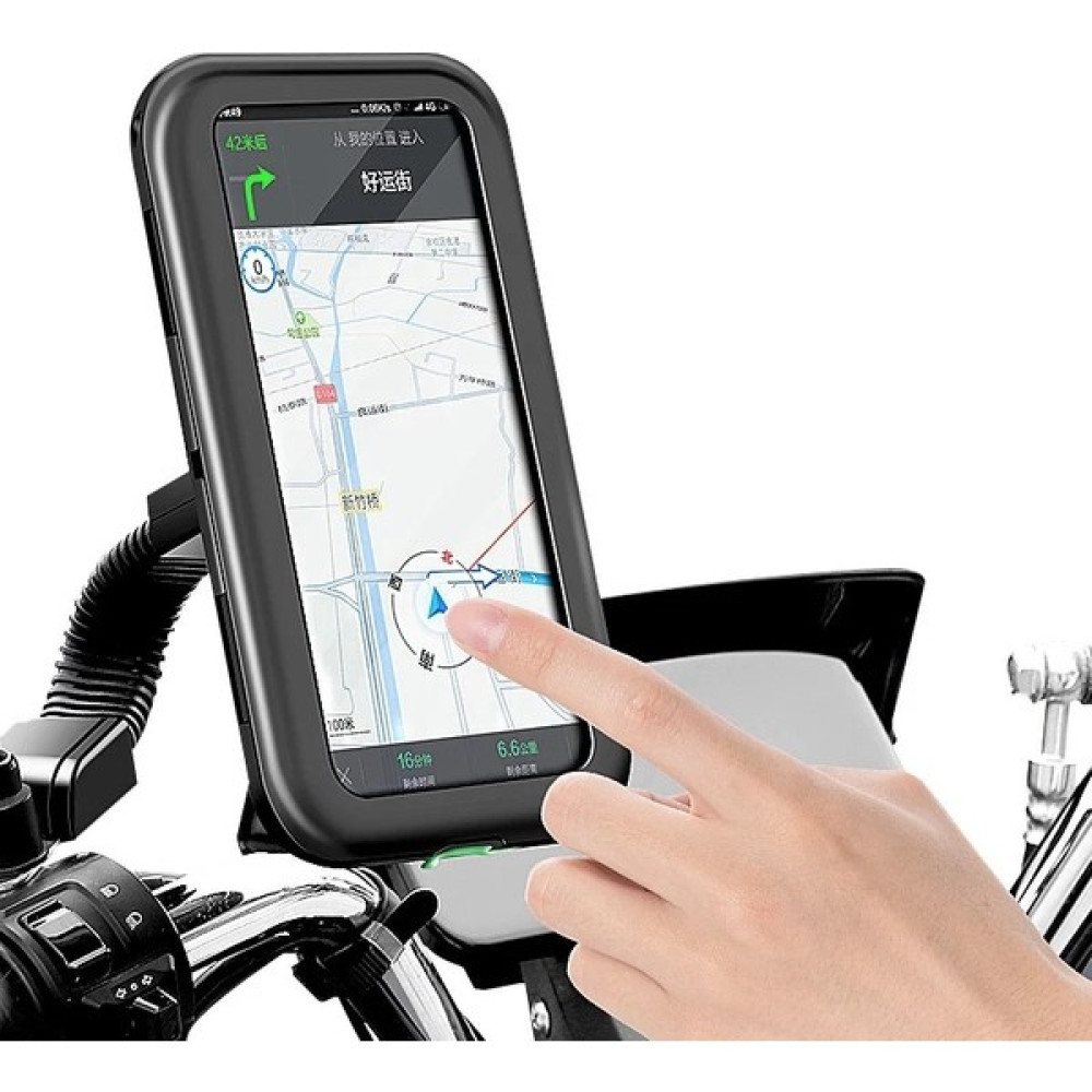 Acl T-71 Motosiklet Telefon Tutucu Waterproof Su Geçirmez Ayna Montajlı New Motorsiklet için Diğer Aksesuarlar Fiyatı