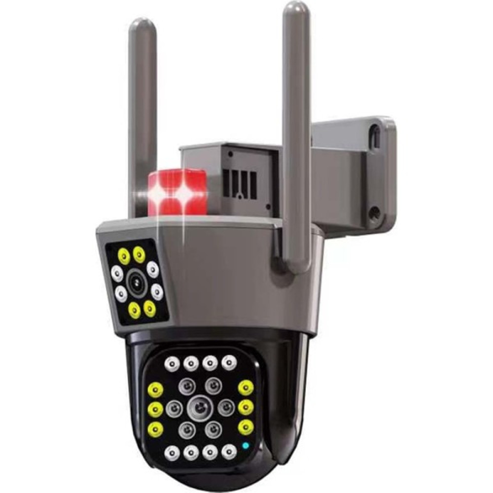 Acme O-KAM-6015 3mp Iki Kameralı Geniş Açılı Wıfı Ptz Gece Renkli - Gümüş Güvenlik Kameraları Fiyatı