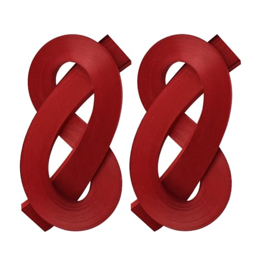 Acoeitl Quilling Paper Strips 240 Strips Red Paper Quilling Set Width 5mm Length 53cm Quilling Supplies DIY Quilling Paper Quilling Art Strip for Crafts (2 Pack)