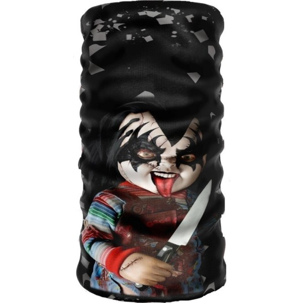 Acousticworld Chucky Temalı 24X50 cm Motorcu Bisikletci Boyunluk Bandana Rüzgarlık Bere Erkek Beresi Fiyatı