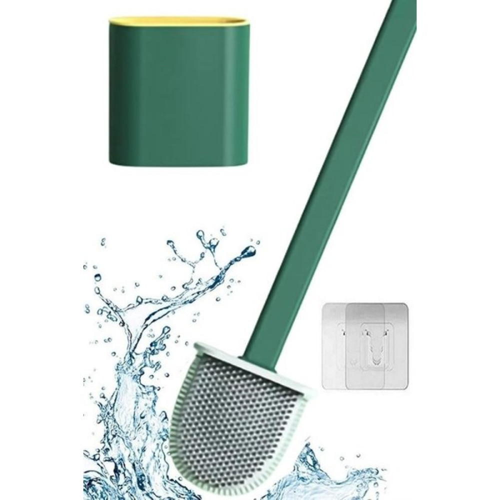 Acousticworld Duvara Monte Edilebilir Kapaklı Askılı Klozet Yumuşak Silikon Başlıklı Tuvalet Fırçası Seti - Renkli - standart Oto Boyaları Fiyatı