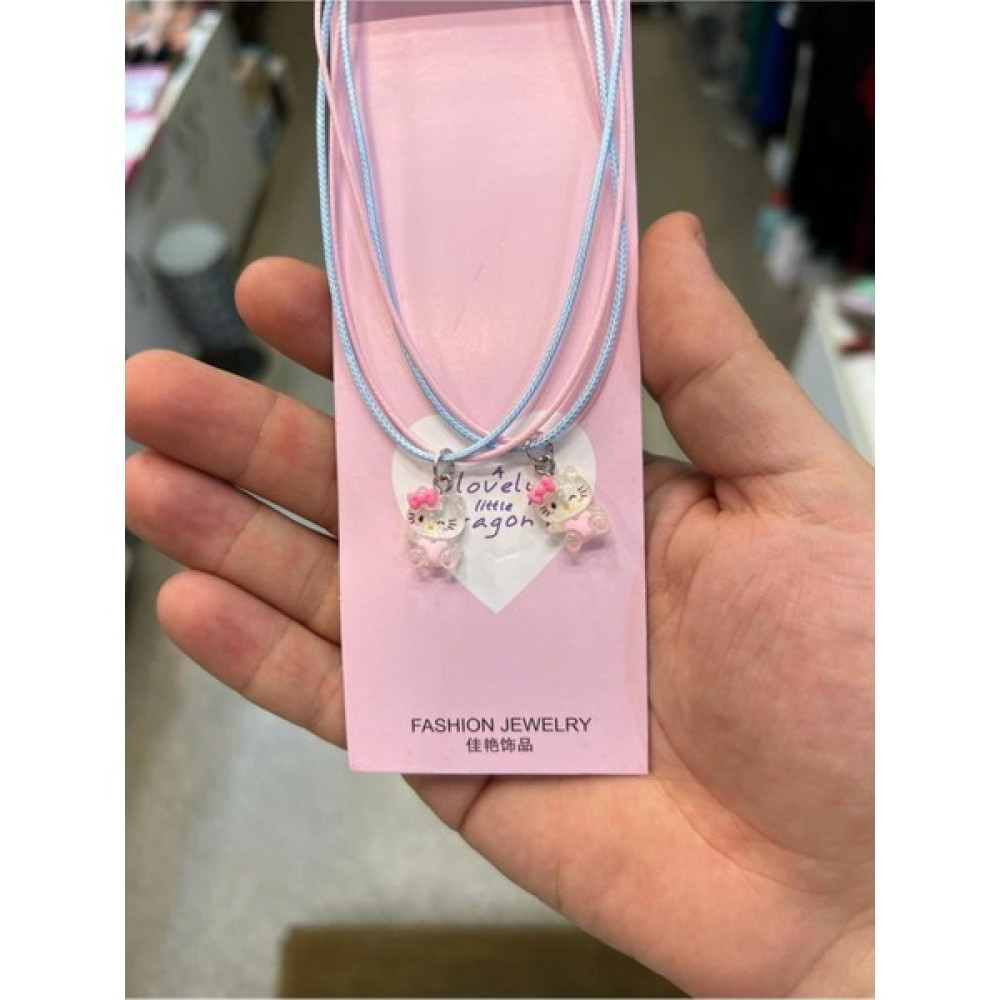 Acousticworld Yenı 2li Hello Kitty Best Friends Kolye Aksesuar Takı Bijuteri Kolye Fiyatı