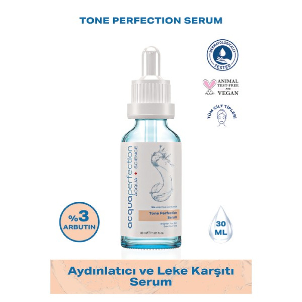 Acqua Perfection Aydınlatıcı ve Leke Karşıtı, Koyu Leke Karşıtı ve Cilt Tonu Eşitleyici Arbutin Serum (%3 Arbutin, Niacinamide) 30ML Hamilelik & Gü... Anti-Aging / Yaşlanma Karşıtı Fiyatı