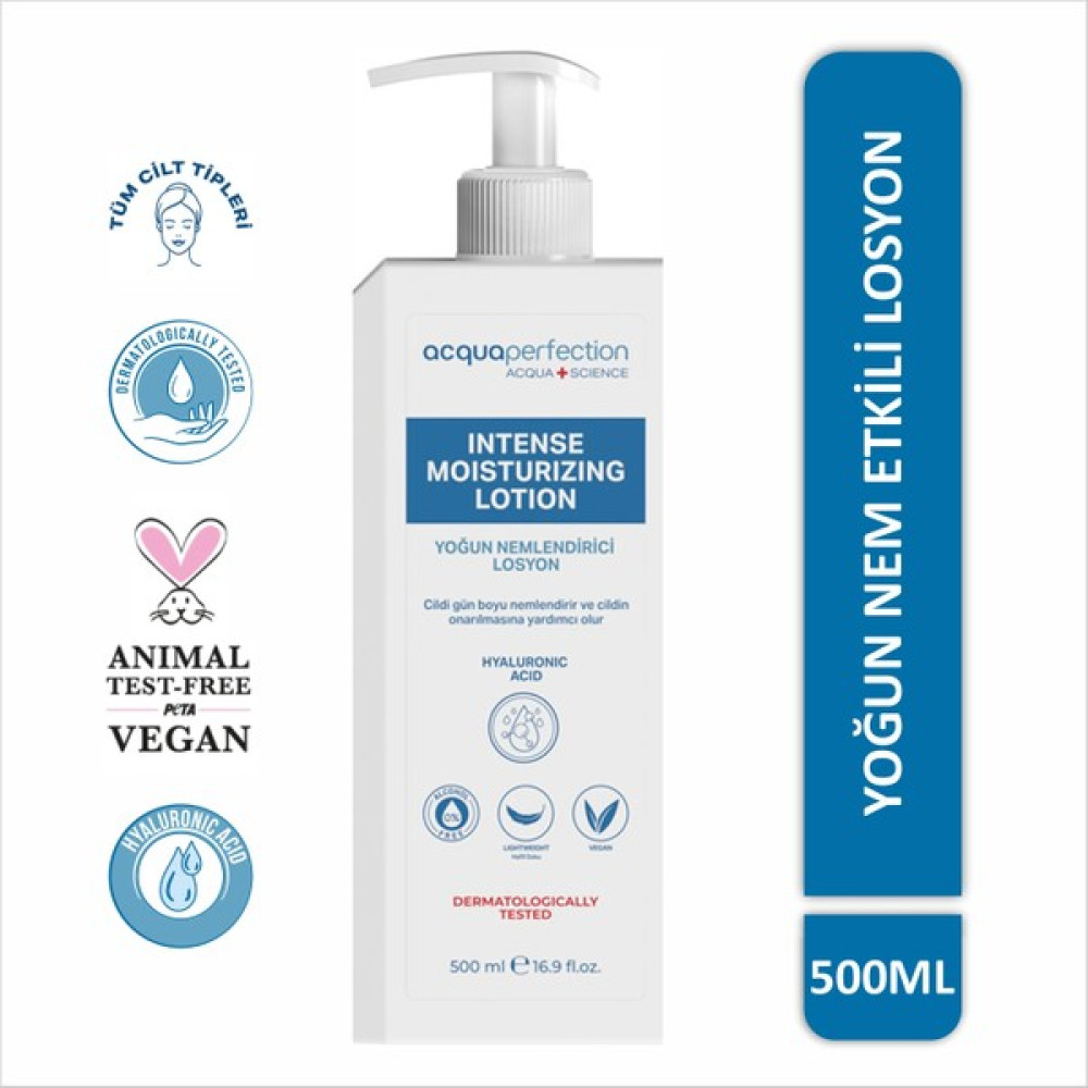 Acqua Perfection Yoğun Nemlendirici El - Yüz - Vücut Losyonu 500ML Nemlendiriciler Fiyatı