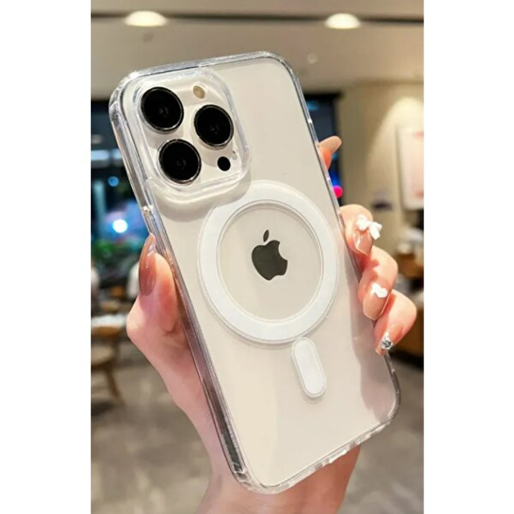 ACR Aksesuar Apple iPhone 15 Pro Max Kılıf Magsafe Sert Şeffaf Cep Telefonu Kılıfı Fiyatı