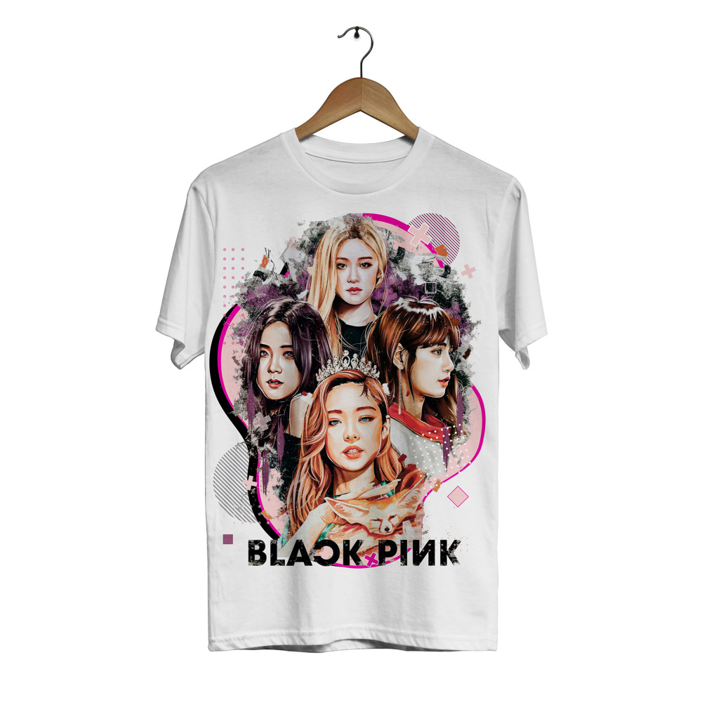 ACR Giyim Blackpink Grup -dream- Dijital Baskılı Beyaz Unisex T-shirt 13-14 Yaş Beden Bayan T-shirt Fiyatı