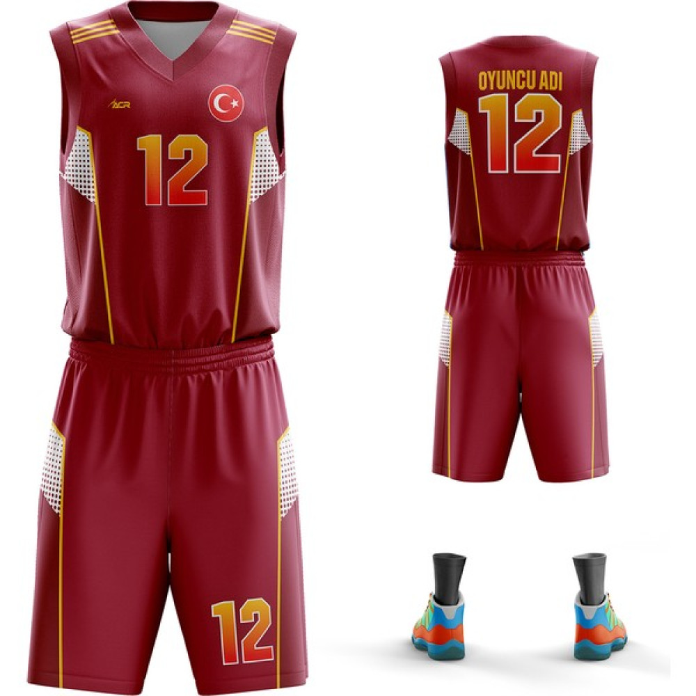 Acr Giyim - Petek Modeli - Kişiye Özel Kadın Basketbol Forması Takımı Basketbol Ürünleri Fiyatı