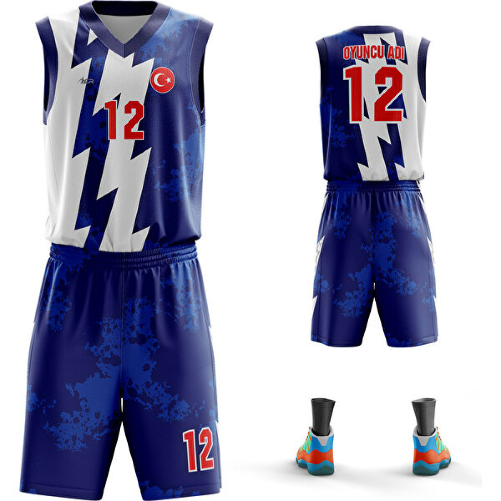 Acr Giyim - Splash Modeli - Kişiye Özel Basketbol Forması Takımı Basketbol Ürünleri Fiyatı