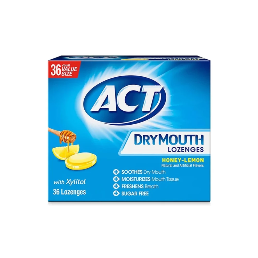Act Dry Mouth Lozenges Honey-Lemon 36 Adet Ağız Gargara ve Spreyi Fiyatı