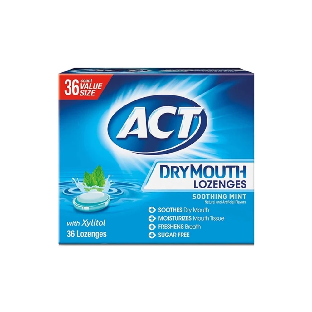 Act Dry Mouth Lozenges Mint 36 Adet Ağız Gargara ve Spreyi Fiyatı